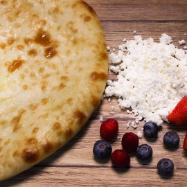 Пирог с  черникой